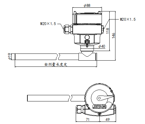 Reed-11干簧管遠傳變送器
