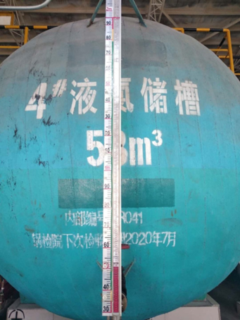 內襯F46磁翻板液位計在液氯儲罐液位測量中的應用
